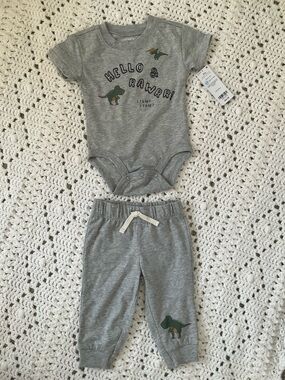 Baby Carter’s Dinosaur Bodysuit & Pant Set